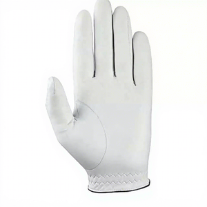 MUDASSAR SPORTS Gants de golf en tissu blanc imperméables pour la main gauche, fermeture à boucle, pour hommes, usage décontracté, antidérapants - Product Image 2