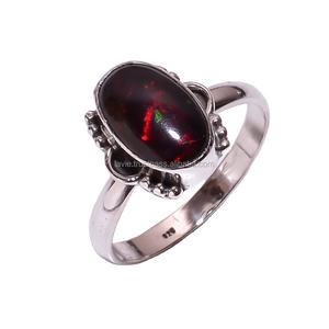 แหวนเงิน925ที่น่าตื่นตาตื่นใจเครื่องประดับทำด้วยมือเงินสเตอร์ลิงขายส่งจำนวนมากผู้ผลิต - Product Image 1