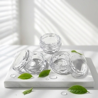 Flacon transparent pour pilules, petit flacon pour médicaments et vitamines, flacon en plastique PE pour l'emballage des pilules