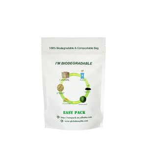 Doypack biodégradable personnalisé conforme à la norme EN 13432 sachets de poudres entièrement recyclables sachets alimentaires debout compostables - Product Image 2