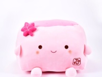 Article populaire : Peluche monstre 40 cm, série Tofu Love Language, super douce, en polyester brodé, rembourrage en coton PP, anti-stress