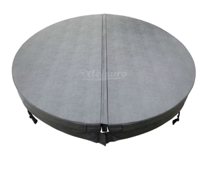 <span class=keywords><strong>Couverture</strong></span> de <span class=keywords><strong>spa</strong></span> extérieur moderne en acrylique avec design <span class=keywords><strong>gonflable</strong></span> chauffé au bois de cèdre, écologique et forme personnalisable - Product Image 1