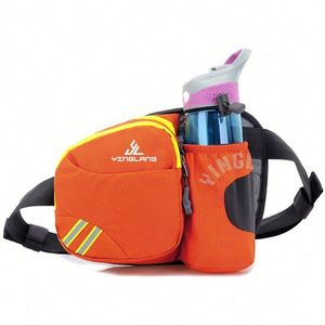 Sac banane de course en microfibre avec porte-bouteille et pochette, capacité 1200 ml, pour la randonnée et les voyages - Product Image 5