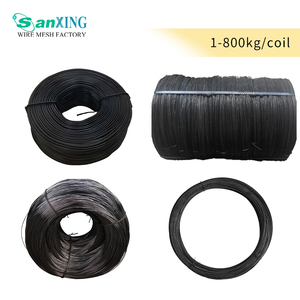 Fil de fer recuit noir flexible, haute résistance, faible teneur en carbone, pour applications de ligature sur chantier - Product Image 1