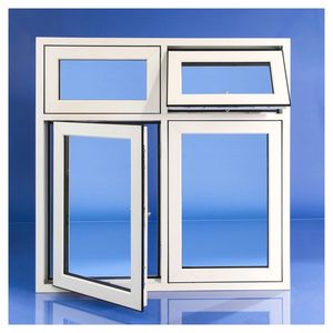 หน้าต่าง UPVC ทนไฟ ความปลอดภัยสูง สำหรับโครงการอพาร์ทเมนต์และโรงแรม - Product Image 3