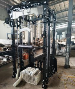 Nouveau rack de musculation multifonctionnel en acier inoxydable avec lat pulldown/low row <span class=keywords><strong>smith</strong></span>/cable crosser - Product Image 4