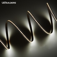 Bande lumineuse LED SMD 2216 24V en cuivre de haute qualité, 200 LED/m, rouleau de 5m, 3000/4000/6000K, découpable, garantie 5 ans, 8mm, dimmable, haute intensité