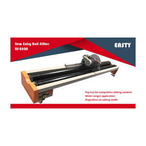 Semi Automatic Banner Flex <b>Vinyl</b> Film Paper Slitting Rewinding <b>Machine</b> - Product Image 1