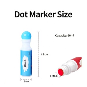 Jouets à <span class=keywords><strong>dessin</strong></span> pour enfants Easy-Grip Craft Bingo Daubers Diy Painting Dot Diamenties Craft 8 Color Washable Do <span class=keywords><strong>A</strong></span> Dot Marker Bingo Daubers - Product Image 5