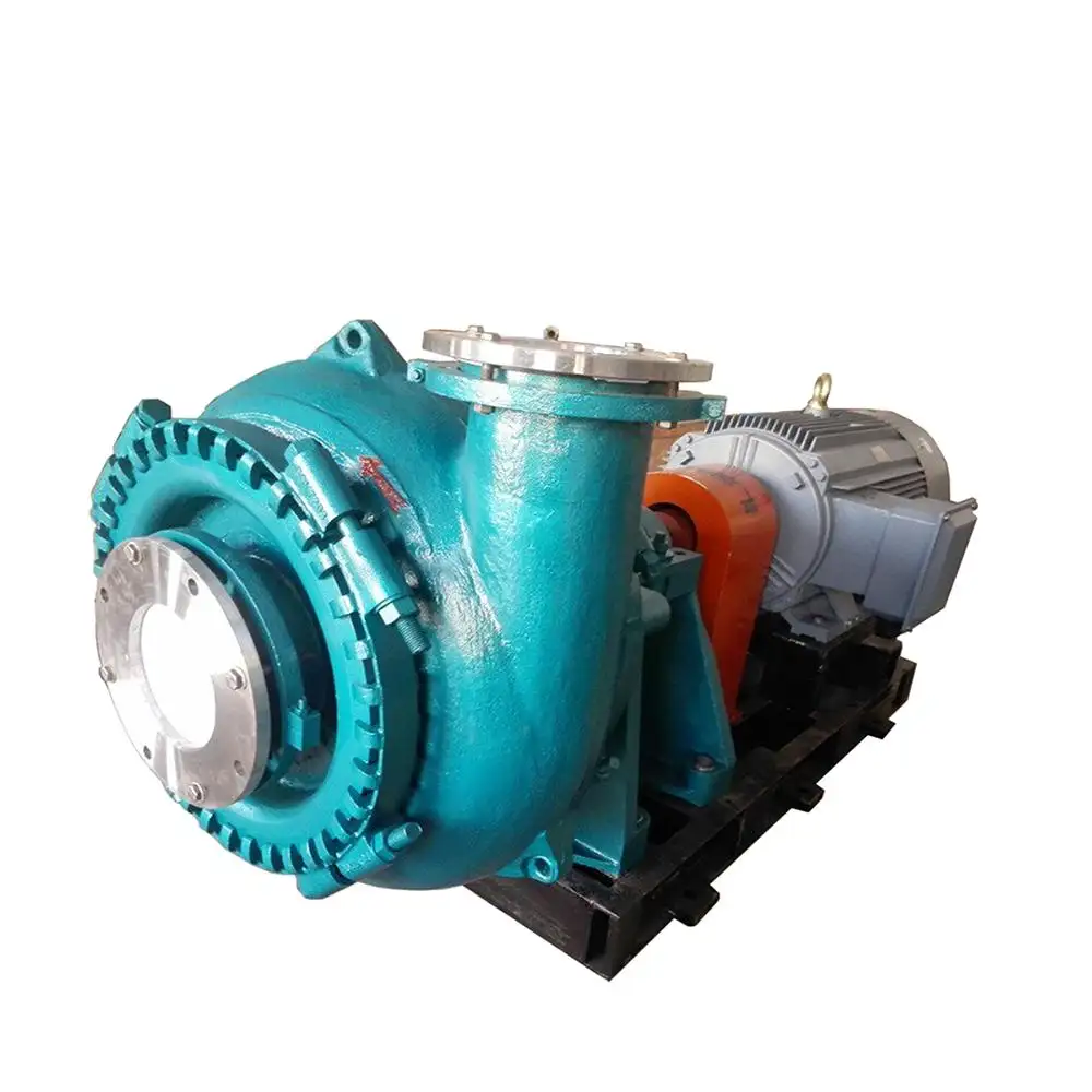 Large flow dredging pump sand water pumping machine with diesel engine