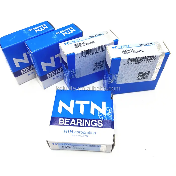 High precision NTN brand radial ball bearing 6204 6204-2RS 6204ZZ 6204LLU Bearing