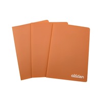 Cuaderno de Papel Cosido con Cubierta Plana Premium, A5, 50 Hojas, 80 GSM, con Logotipo Personalizado para Oficina y Diario