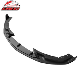 Protector de Parachoques Delantero para Cadillac CT4 2020-2026, Alerón Negro Mate de PP, 3 Piezas, Difusor, Protector de Mentón - Product Image 1