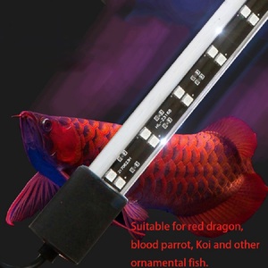 Zaohetian 72CM 20W rouge Arowana Aquarium lumière adaptateur à courant constant IP67 garder l'eau Transparent poisson rouge eau claire - Product Image 6