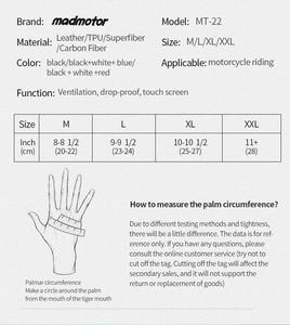 Nuevos GUANTES DE Motocross de alta calidad para hombres y mujeres, guantes de carreras de cuero resistentes a impactos originales BMX ATV <span class=keywords><strong>MX</strong></span> - Product Image 5