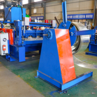 Machine de formage de poutrelles de plancher multi-tailles en acier galvanisé pour la fabrication de planchers de mezzanine pour entrepôts à structure métallique