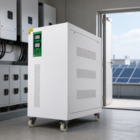 Stabilisator Tegangan Tiga Fasa untuk Kabinet Inverter PV dan Saluran Listrik Stabil Distribusi AC TNS-30-150KVA AVR Tiga Fasa