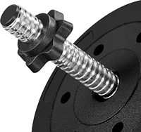 Ensemble d'haltères et d'haltères réglables 10-50 KG Équipement de fitness pour la musculation Haltère réglable
