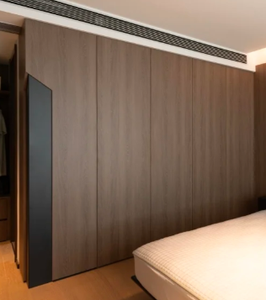 Meubles de dressing modulaires modernes de haute qualité avec bordure dorée, vente de combinaisons de placards de qualité - Product Image 2