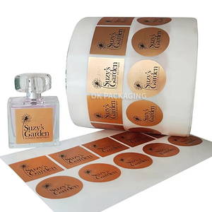 Confezioni per etichette con manicotto termoretraibile progettato su misura per bottiglie di profumo per bevande uso industriale prodotti per la stampa di imballaggi stampati - Product Image 2