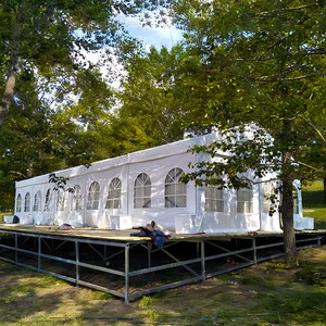 Tende Grandi per Eventi all'Aperto <span class=keywords><strong>in</strong></span> Alluminio e PVC, Impermeabili, 5x10 Metri, per Matrimoni fino a 500 Persone - Product Image 3