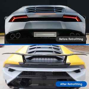 ชุดแต่งและอัพเกรดกันชนคาร์บอนไฟเบอร์ สปอยเลอร์ปีกหลังแบบติดตั้งสำหรับ Huracan LP580/610 ปี 2017-2019 - Product Image 2