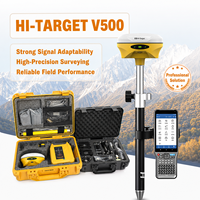 Harga Grosir Sistem Survei GPS RTK GNSS Hi Target V500 V300 Base Rover Penerima Akurasi Tinggi