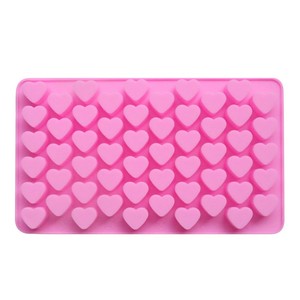 Nuovo Design di alta qualità 55 Sweet Hearts Silicone resistenza al calore stampo per cioccolato Candy Cookie Baking stampo flessibile per fondente - Product Image 2