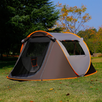Tente Pop-Up Entièrement Automatique 3 à 8 Personnes Tente Instantanée pour Famille Plage Camping & Festivals en Plein Air |   Ouverture rapide et portable
