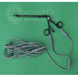 ขายดี คีมดูดแบบสองขั้ว Stammberger แบบ OEM ขนาด 12.5 ซม. ปลายงอน 15 องศา พร้อมสายยาว 3 เมตร คีมแบบใช้ซ้ำได้ - Product Image 2
