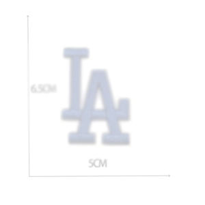 MLB 3D strijk-op patch set honkbalteam logo geborduurd badge voor pet, shirt, jas, uniform decoratie vilt hartvorm - Product Image 5