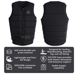 Giubbotto Salvagente Personalizzato per Wakeboard in Neoprene, Giacca di Salvataggio per Sci Nautico - Product Image 2