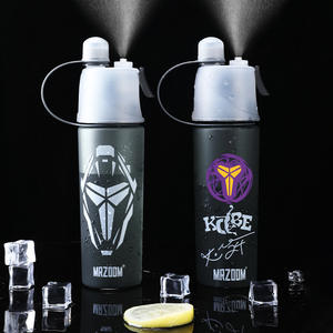 Gourde de sport portable Kobe à pression, hydratante et rafraîchissante, pour l'été, idéale pour les étudiants, écologique, avec bouchon à clapet, best-seller transfrontalier - Product Image 1