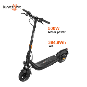 สกู๊ตเตอร์ไฟฟ้าแบบเบรกคู่สำหรับใช้งานกลางแจ้ง 500W 37V 10.4AH สกู๊ตเตอร์ 2 ล้อสำหรับผู้ใหญ่ - Product Image 1