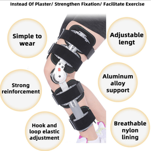 Rodillera Ortopédica Articulada con Bloqueo de Ángulo y Rango de Movimiento (ROM) para Rehabilitación y Terapia de <span class=keywords><strong>Rodilla</strong></span> OA - Product Image 5