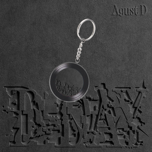 LLavero acrílico personalizado <span class=keywords><strong>Kpop</strong></span> SUGA SOLO álbum CD llavero claro cantante álbum CD impresión música acrílico llavero - Product Image 3