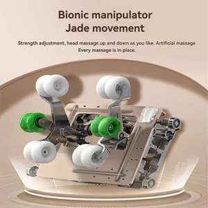 2025 Fabrik Großhandel Smart <span class=keywords><strong>Massager</strong></span> Stuhl New Sl Schwerelosigkeit Shiatsu Körper <span class=keywords><strong>Mini</strong></span> Massage PU Leder Günstiger Preis für den Heimgebrauch - Product Image 4