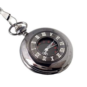 الجملة الفاخرة التلقائي السلس <span class=keywords><strong>moonphase</strong></span> الميكانيكية ساعة جيب فضة الهيكل العظمي الميكانيكية التلقائي ساعة جيب - Product Image 1