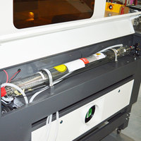 Tabung Laser CO2 Semua Jenis 40W hingga 150W Mudah Dioperasikan untuk Kayu Kertas Karet MDF Kristal untuk Format Grafis LAS DXF DST