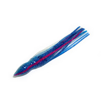 Jupe de poulpe à la traîne de couleur vive en PVC personnalisée leurre de pêche à la traîne plongeur profond appâts souples