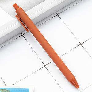 Stylo en plastique de couleur unie haut de gamme de vente chaude personnalisable pour l'utilisation d'<span class=keywords><strong>étudiant</strong></span> d'écriture d'école de bureau - Product Image 6