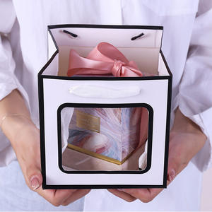 Kraft/các tông màu trắng giấy bao bì túi vuông rộng dưới Baking bao bì túi quà tặng bao bì túi - Product Image 3