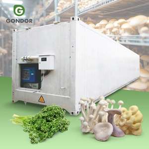 Machine de culture en conteneur agricole, serre boutonnière, chambre de fructification pour la culture de champignons - Product Image 1