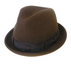 Sombreros Trilby de lana 100% de moda para hombre - Product Image 1