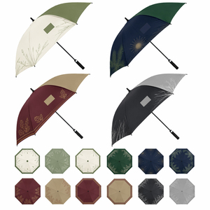 Custom 4 Seasons Golf <b>Umbrella</b> Spring Summer Autumn Winter Canopy Design <b>Windproof</b> Promotional Golf <b>Umbrella</b> - Product Image 1