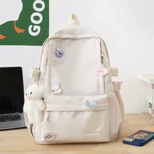 Large Capacity Waterproof Customisable School <b>Backpack</b> for <b>Students</b> Casual Campus Style for Teenagers and University Use - Product Image 1