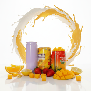 Lata de bebida de hojalata Jinko con anillo de sellado metálico vacío, fácil de abrir, lacada y serigrafiada para bebidas energéticas - Product Image 5