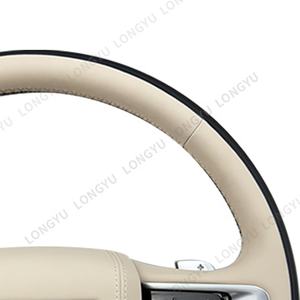 Volante deportivo de cuero blanco para Land Range Rover <span class=keywords><strong>Velar</strong></span> P300e PHEV <span class=keywords><strong>Velar</strong></span> SVAutobiography L560 <span class=keywords><strong>SV</strong></span> 2020 a ahora - Product Image 5