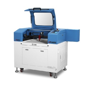 Gbos Máy ảnh nhỏ chụp thêu vá Vải Acrylic dệt nhãn Máy cắt <span class=keywords><strong>laser</strong></span> với CCD - Product Image 1