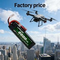 Batterie LiPo Lithium-Ion 2200mAh 22.2V 6S à décharge rapide 30C/60C pour Drone FPV, Avion RC, Hélicoptère, Bateau, Voiture